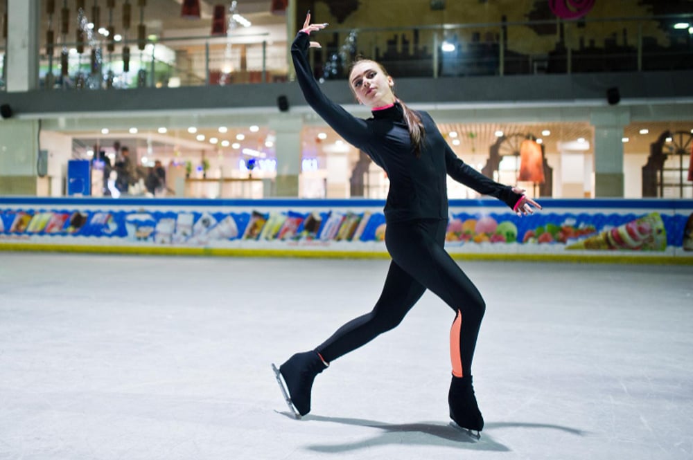 lady figure skating